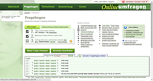 Erstellen & Fragebogen gestalten