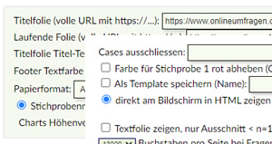 Erstellen & Fragebogen gestalten